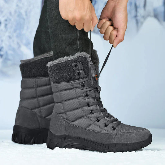 Men's High Top Snow Boots-1