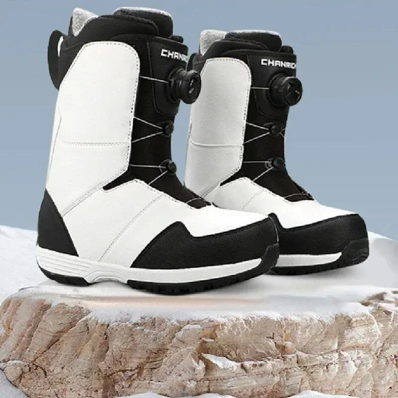 New Outdoor Ski Shoes Adult Winter Warm Ventilate Skiing Shoes-2