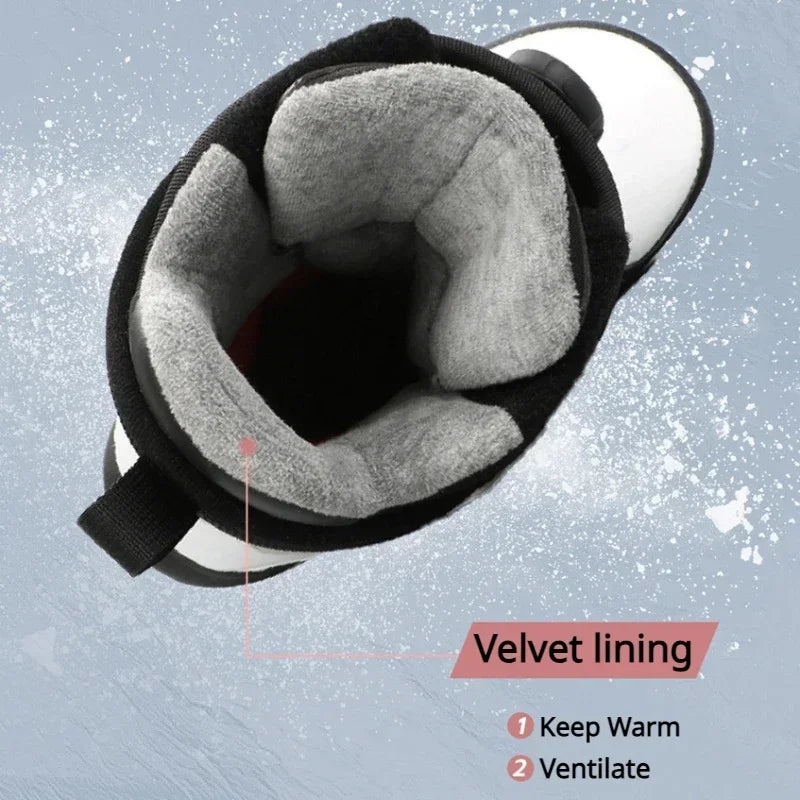 New Outdoor Ski Shoes Adult Winter Warm Ventilate Skiing Shoes-3