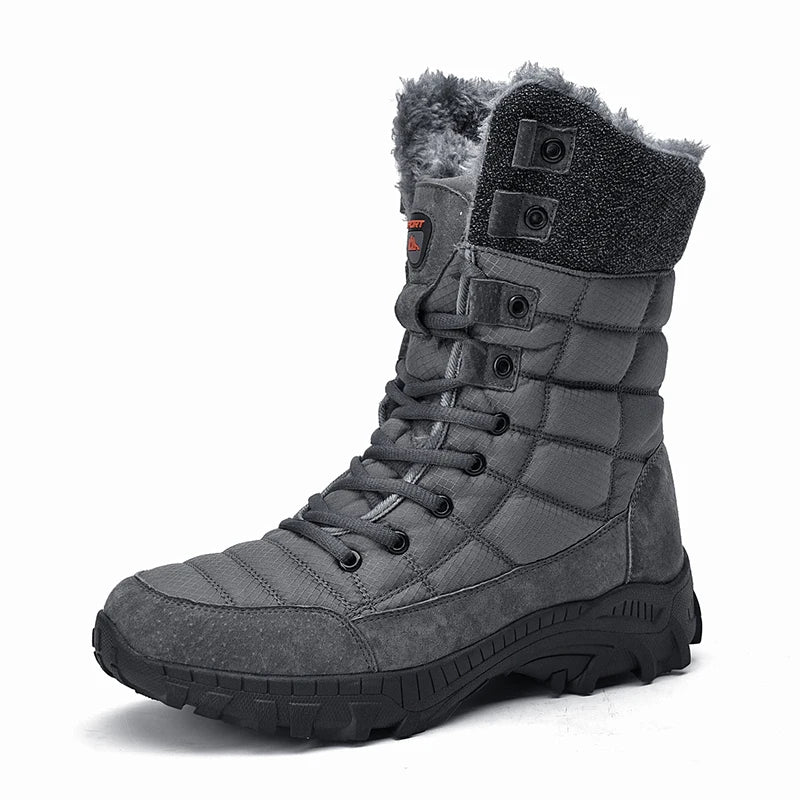 Men's High Top Snow Boots-0